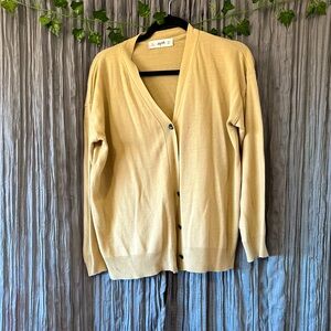 Tan, light weight cardigan